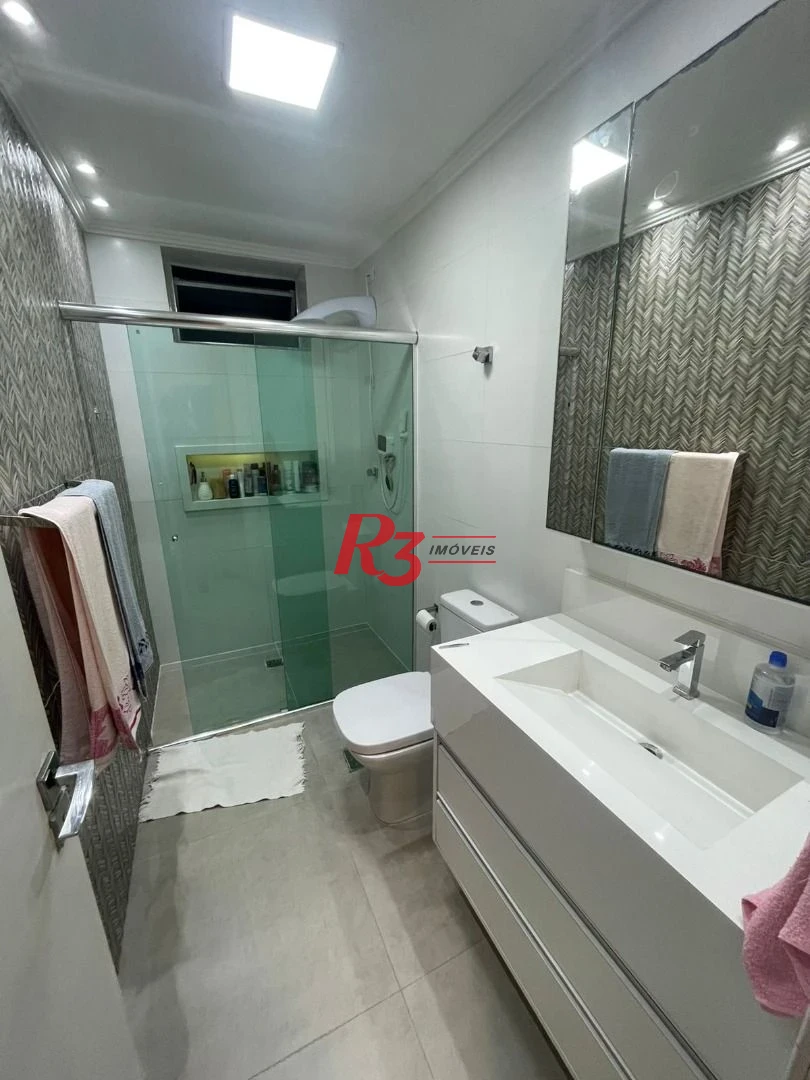 Apartamento com 3 dormitórios à venda, 207 m² por R$ 1.600.000,00 - Pompéia - Santos/SP