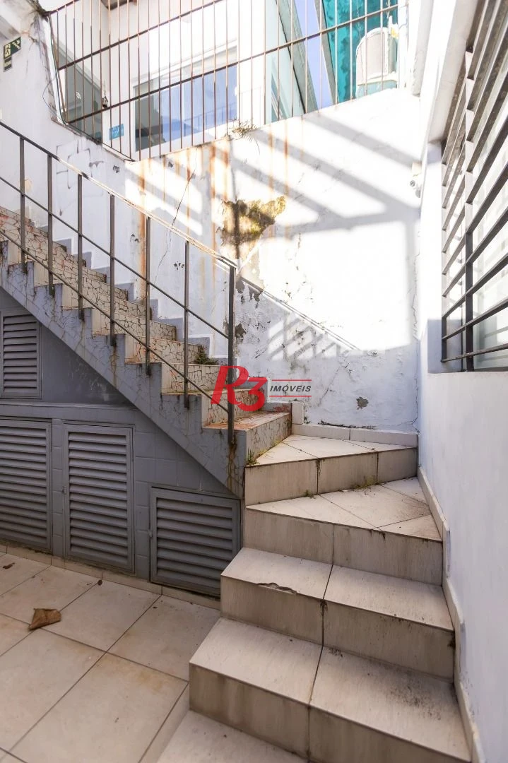 Sobrado com 3 dormitórios para alugar, 200 m² por R$ 15.000,01/mês - Gonzaga - Santos/SP