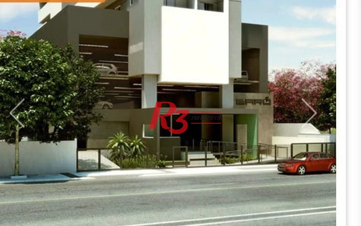 Apartamento com 2 dormitórios para alugar, 86 m² por R$ 6.000,00/mês - Gonzaga - Santos/SP