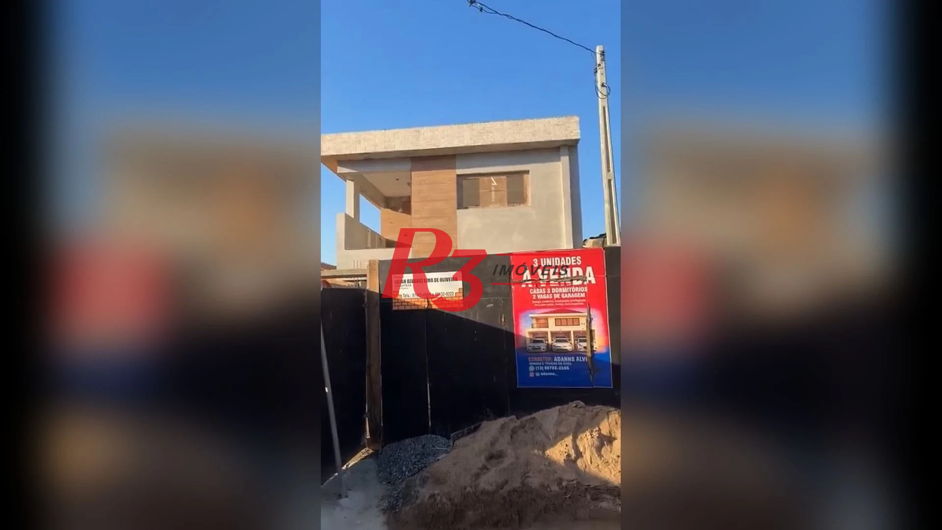 Casa com 3 dormitórios à venda, 100 m² por R$ 750.000,00 - Estuário - Santos/SP