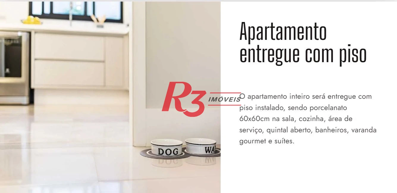 Apartamento com 2 dormitórios à venda, 96 m² por R$ 1.651.890,00 - Embaré - Santos/SP