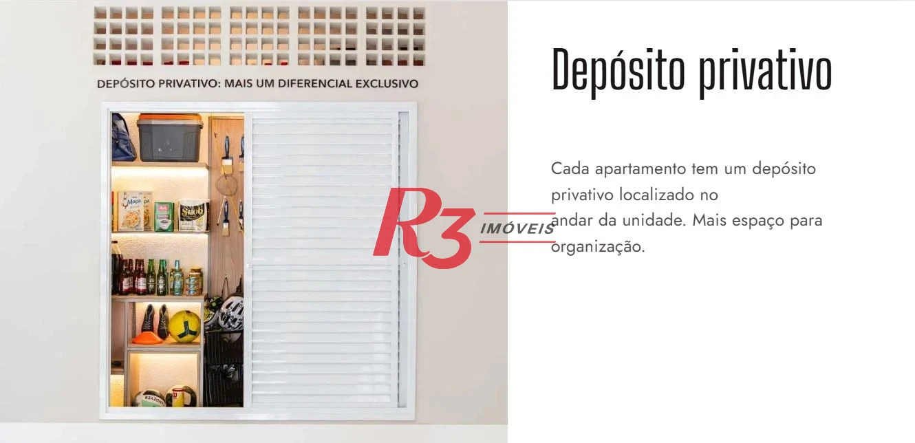 Apartamento com 2 dormitórios à venda, 96 m² por R$ 1.651.890,00 - Embaré - Santos/SP