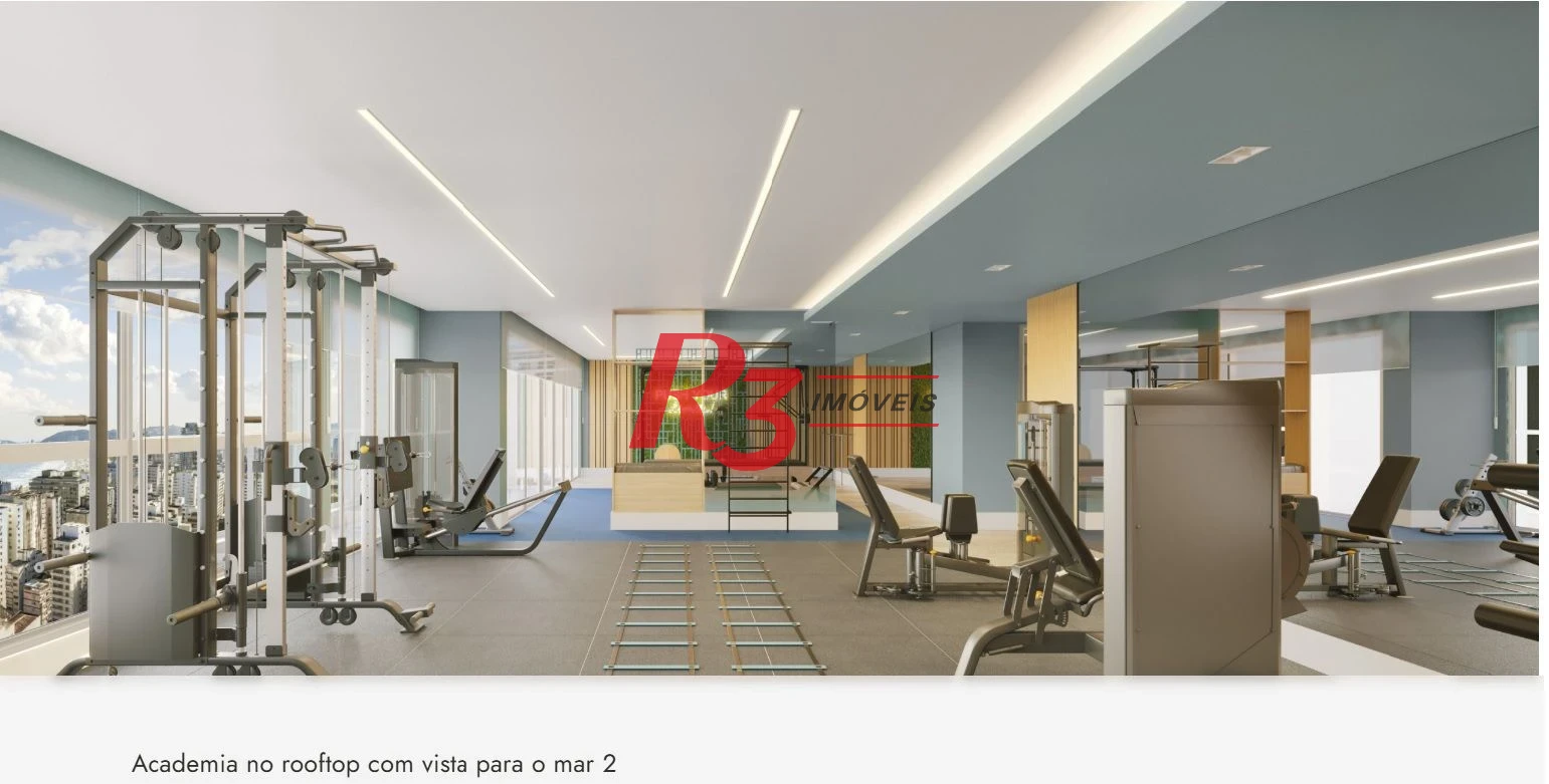 Apartamento com 2 dormitórios à venda, 96 m² por R$ 1.651.890,00 - Embaré - Santos/SP