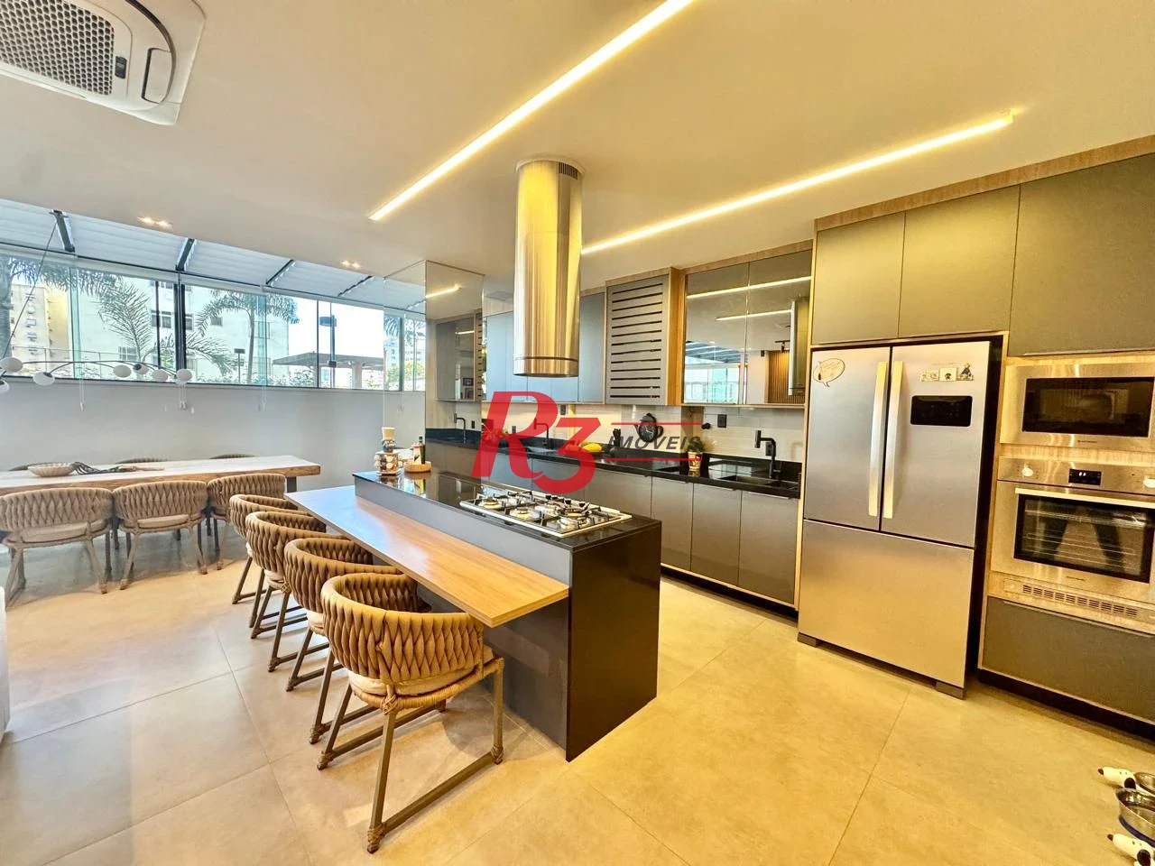 Apartamento Garden com 2 dormitórios à venda, 142 m² por R$ 1.600.000,00 - Marapé - Santos/SP