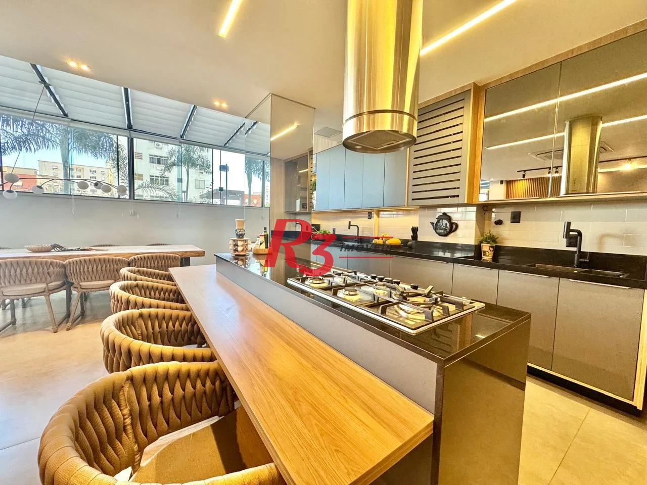 Apartamento Garden com 2 dormitórios à venda, 142 m² por R$ 1.600.000,00 - Marapé - Santos/SP
