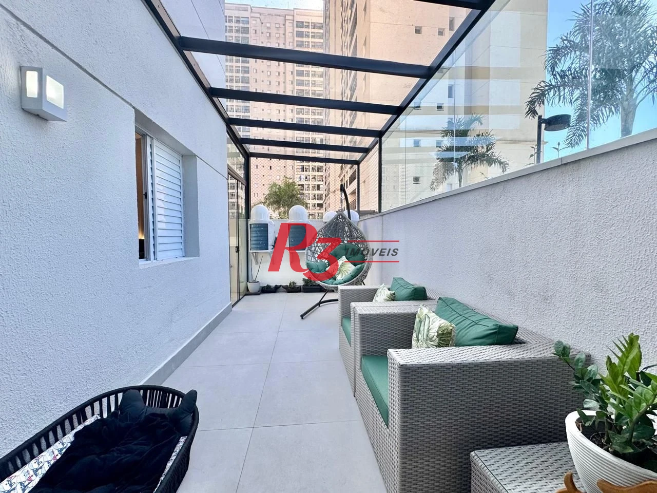 Apartamento Garden com 2 dormitórios à venda, 142 m² por R$ 1.600.000,00 - Marapé - Santos/SP