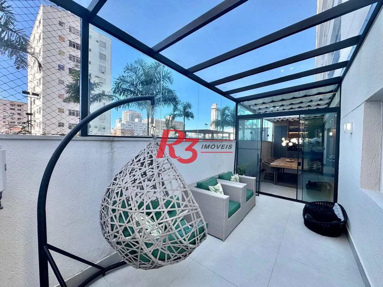 Apartamento Garden com 2 dormitórios à venda, 142 m² por R$ 1.600.000,00 - Marapé - Santos/SP