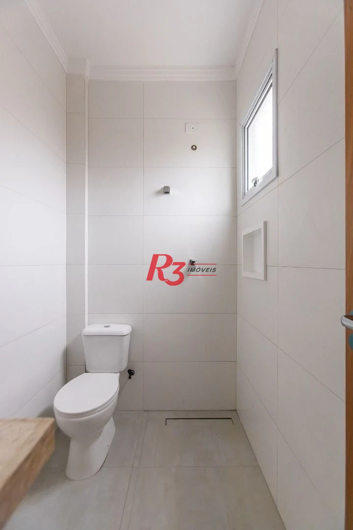Village com 3 dormitórios à venda, 122 m² por R$ 780.000,00 - Aparecida - Santos/SP