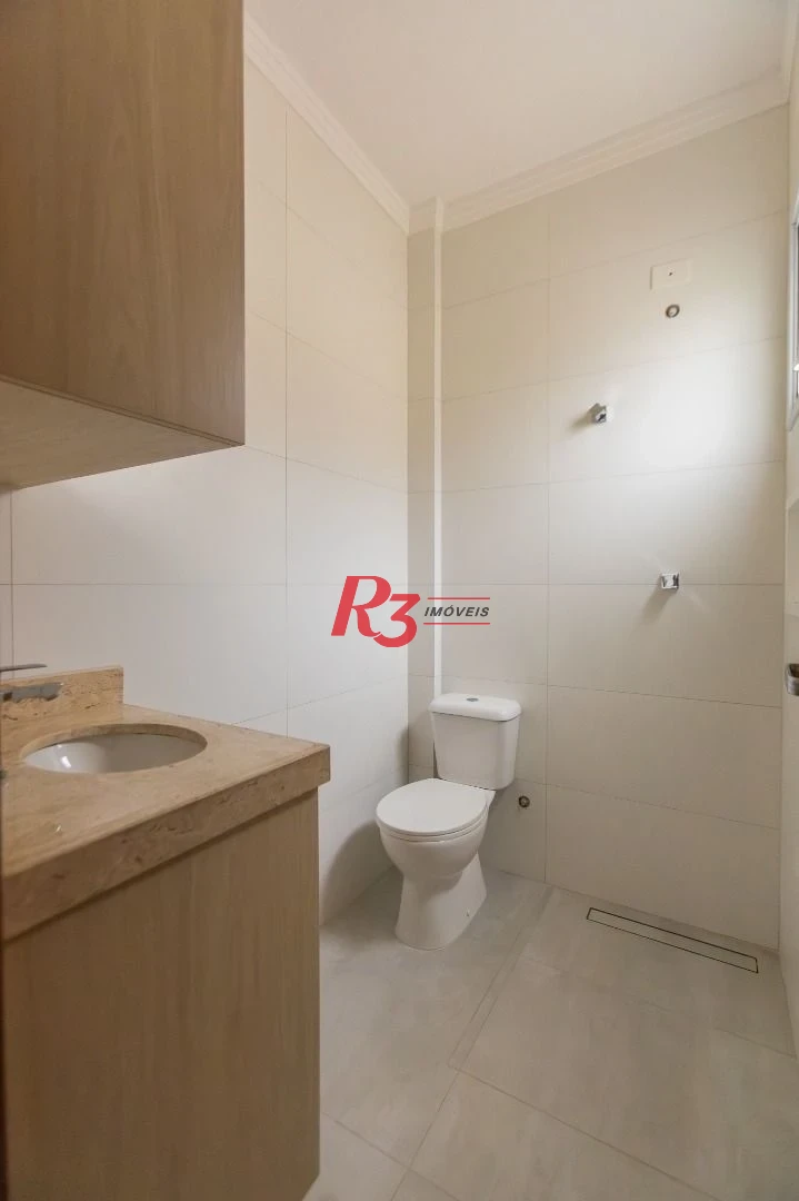Village com 3 dormitórios à venda, 122 m² por R$ 820.000,00 - Aparecida - Santos/SP