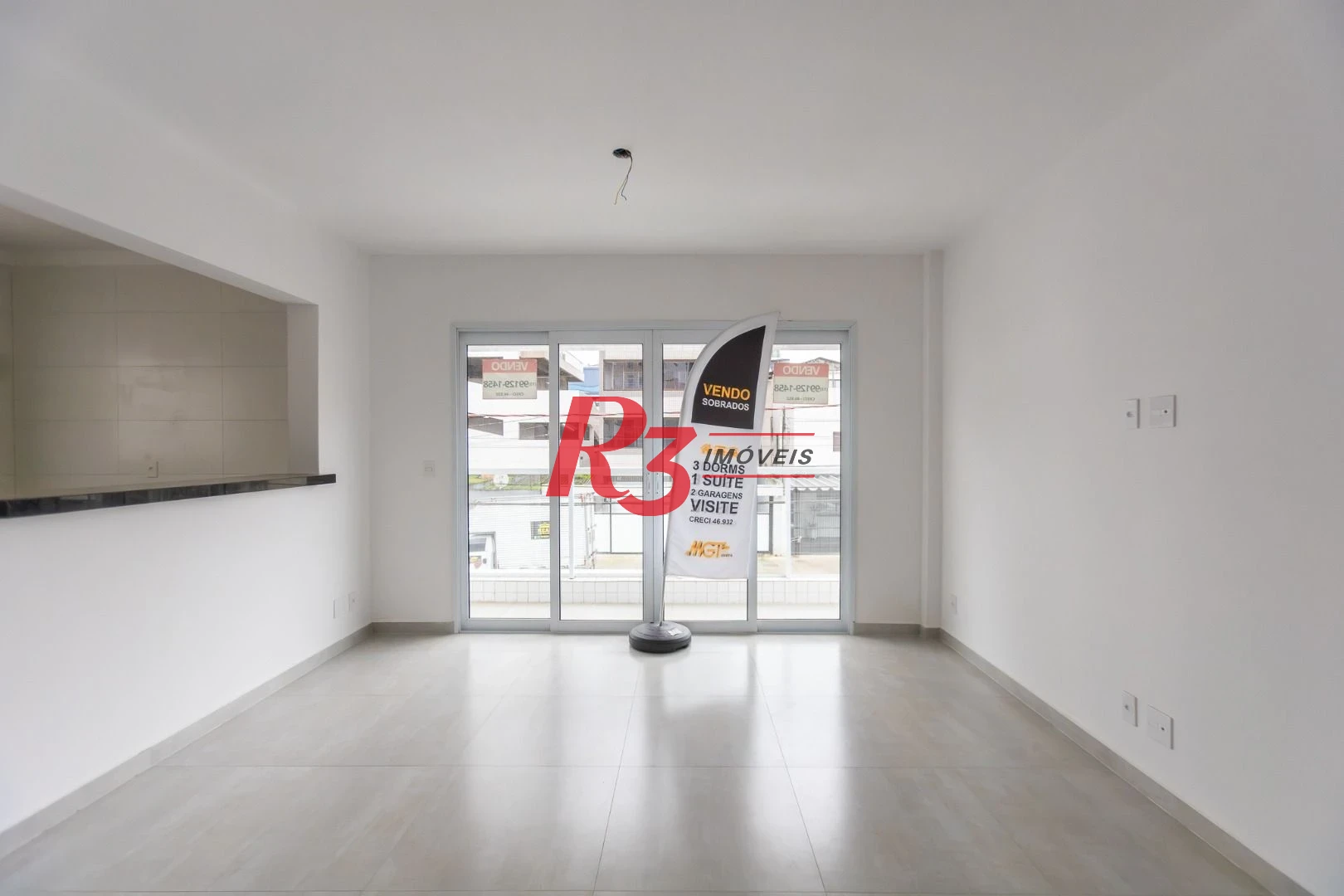 Village com 3 dormitórios à venda, 122 m² por R$ 900.000,00 - Aparecida - Santos/SP