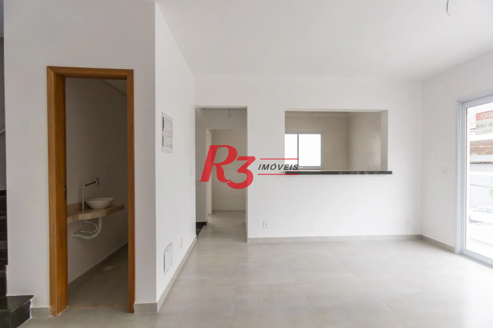 Village com 3 dormitórios à venda, 122 m² por R$ 900.000,00 - Aparecida - Santos/SP