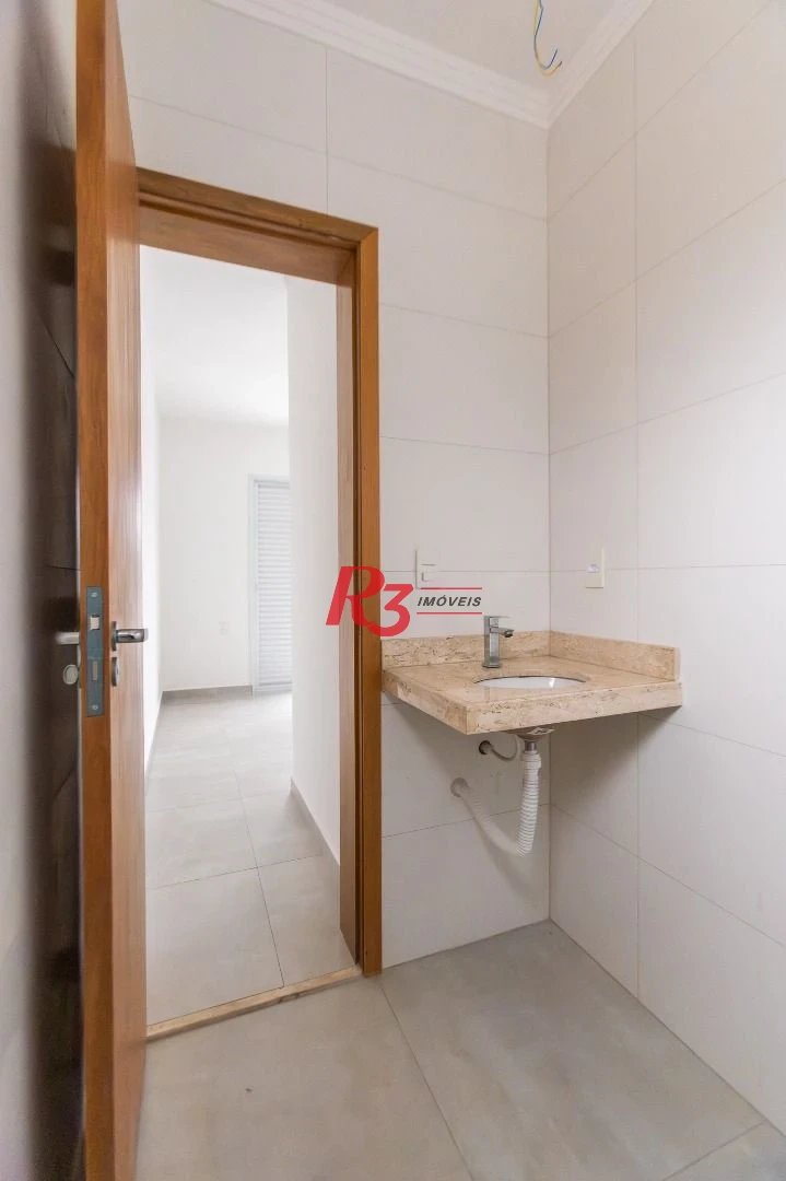 Village com 3 dormitórios à venda, 122 m² por R$ 900.000,00 - Aparecida - Santos/SP
