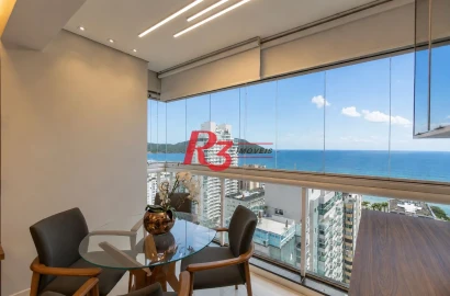 Apartamento com 3 dormitórios para alugar, 115 m² por R$ 13.000,02/mês - Embaré - Santos/SP