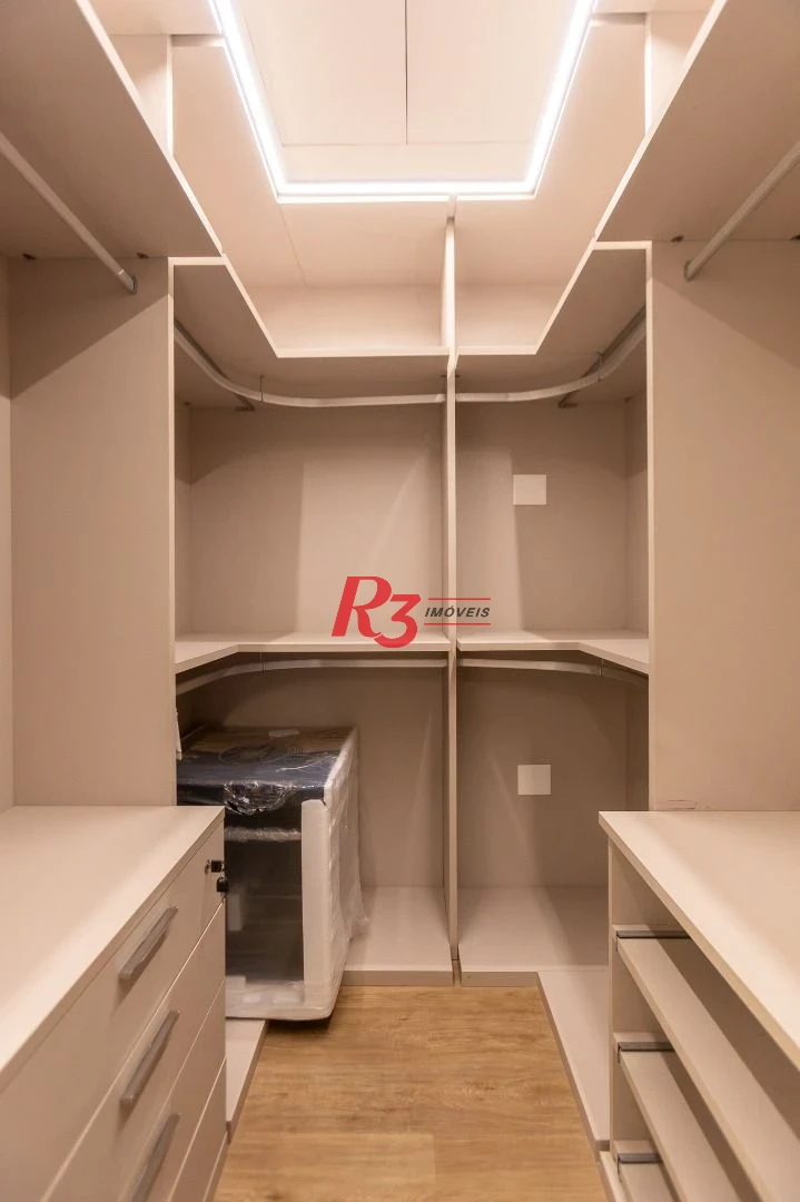 Apartamento com 3 dormitórios para alugar, 115 m² por R$ 13.000,02/mês - Embaré - Santos/SP