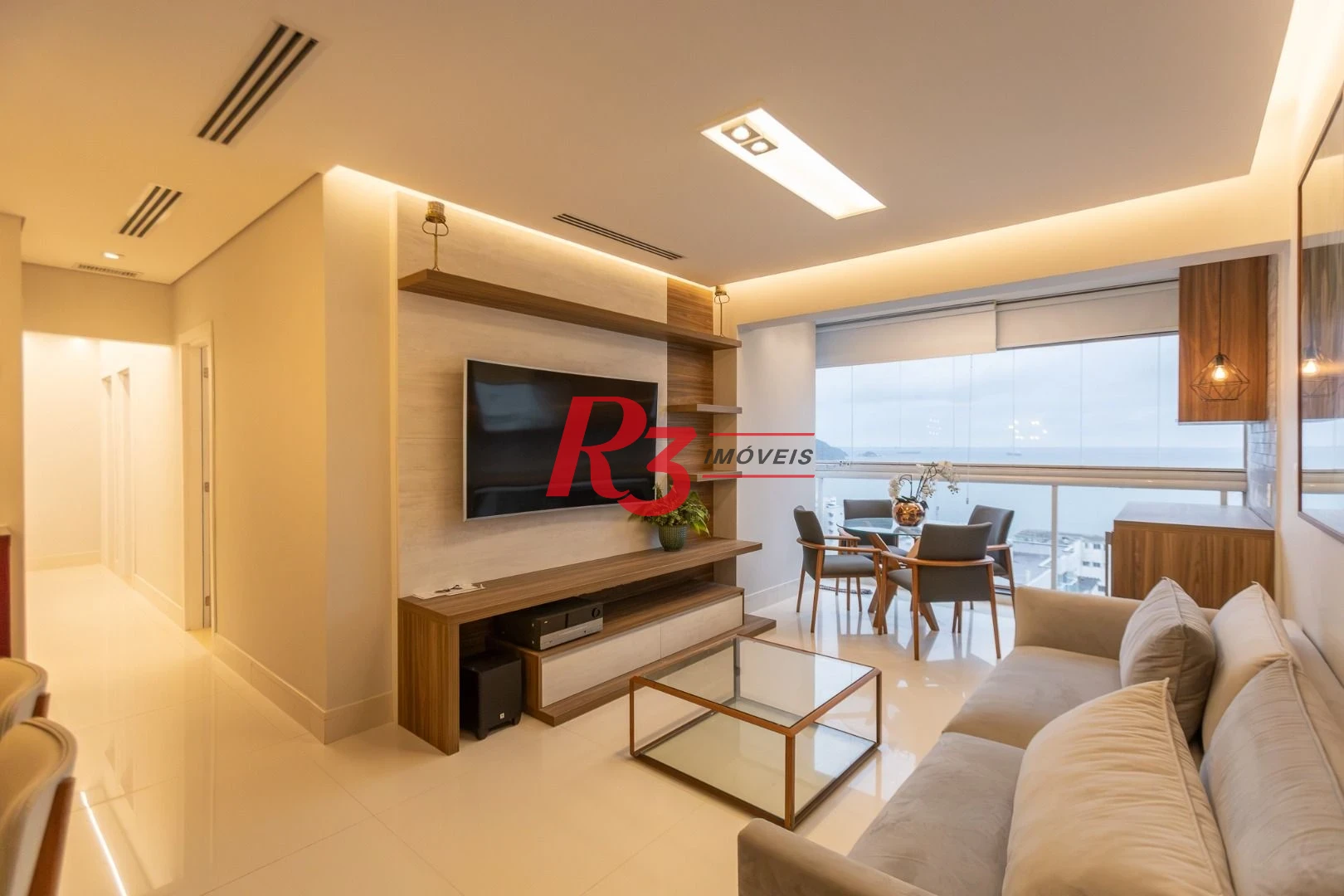 Apartamento com 3 dormitórios para alugar, 115 m² por R$ 13.000,02/mês - Embaré - Santos/SP