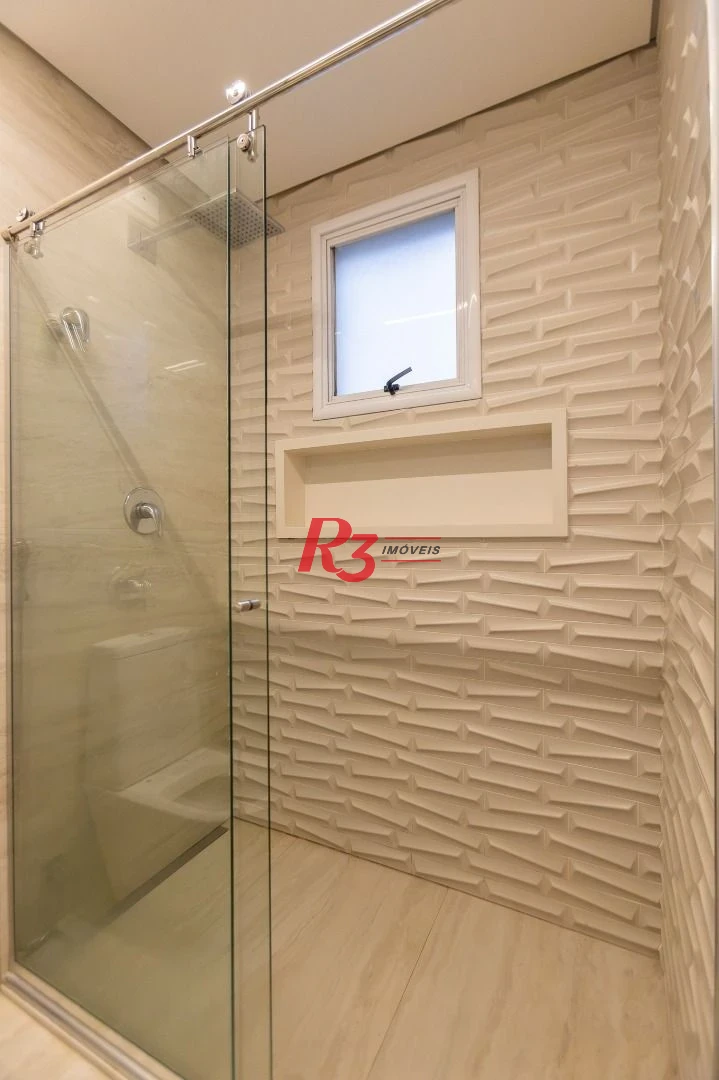 Apartamento com 3 dormitórios para alugar, 115 m² por R$ 13.000,02/mês - Embaré - Santos/SP