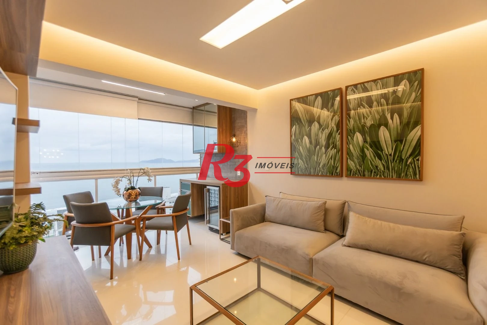 Apartamento com 3 dormitórios para alugar, 115 m² por R$ 13.000,02/mês - Embaré - Santos/SP