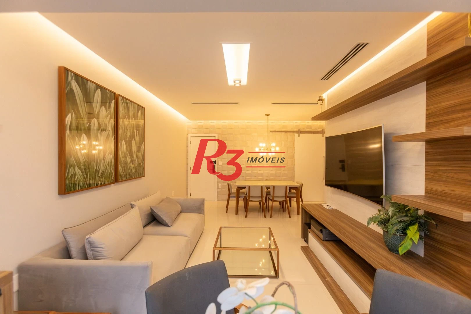Apartamento com 3 dormitórios para alugar, 115 m² por R$ 13.000,02/mês - Embaré - Santos/SP