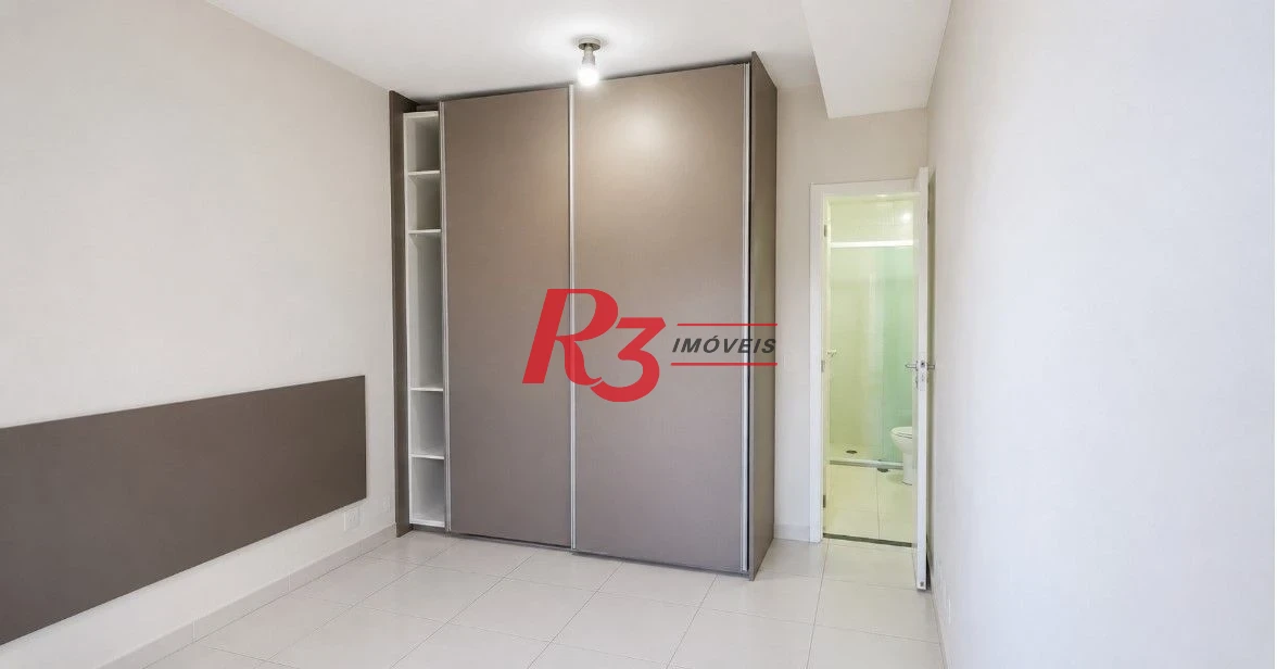 Apartamento com 2 dormitórios para alugar, 64 m² por R$ 4.970,00/mês - Marapé - Santos/SP