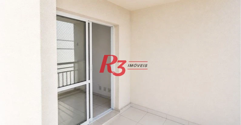 Apartamento com 2 dormitórios para alugar, 64 m² por R$ 4.970,00/mês - Marapé - Santos/SP