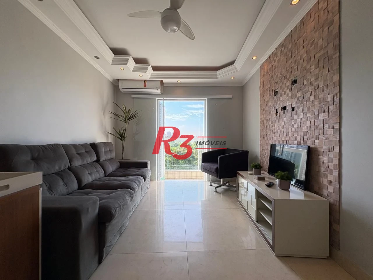 Apartamento para alugar, 54 m² por R$ 4.000,02/mês - José Menino - Santos/SP