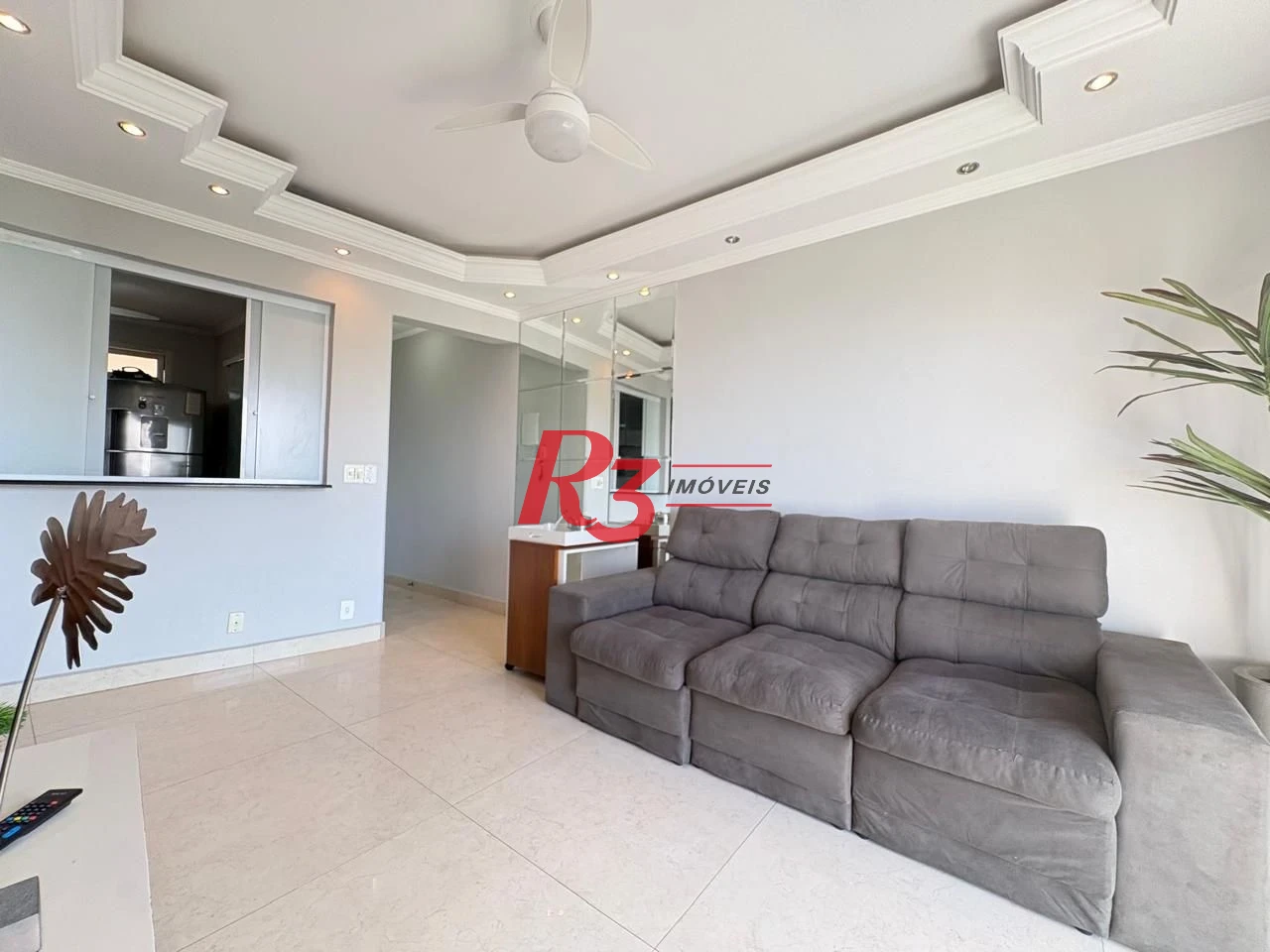 Apartamento para alugar, 54 m² por R$ 4.000,02/mês - José Menino - Santos/SP