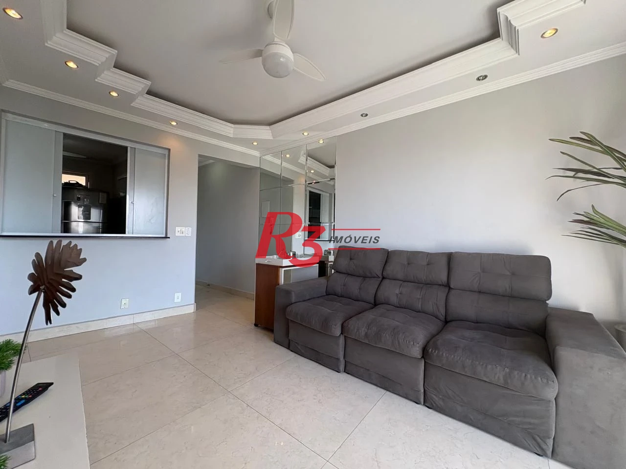 Apartamento para alugar, 54 m² por R$ 4.000,02/mês - José Menino - Santos/SP