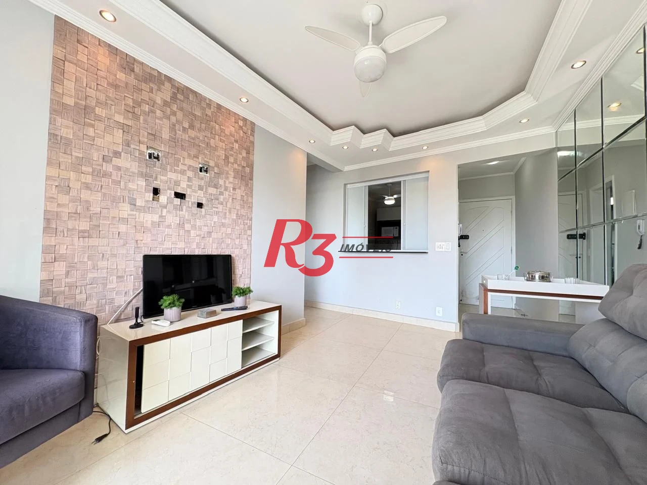 Apartamento para alugar, 54 m² por R$ 4.000,02/mês - José Menino - Santos/SP