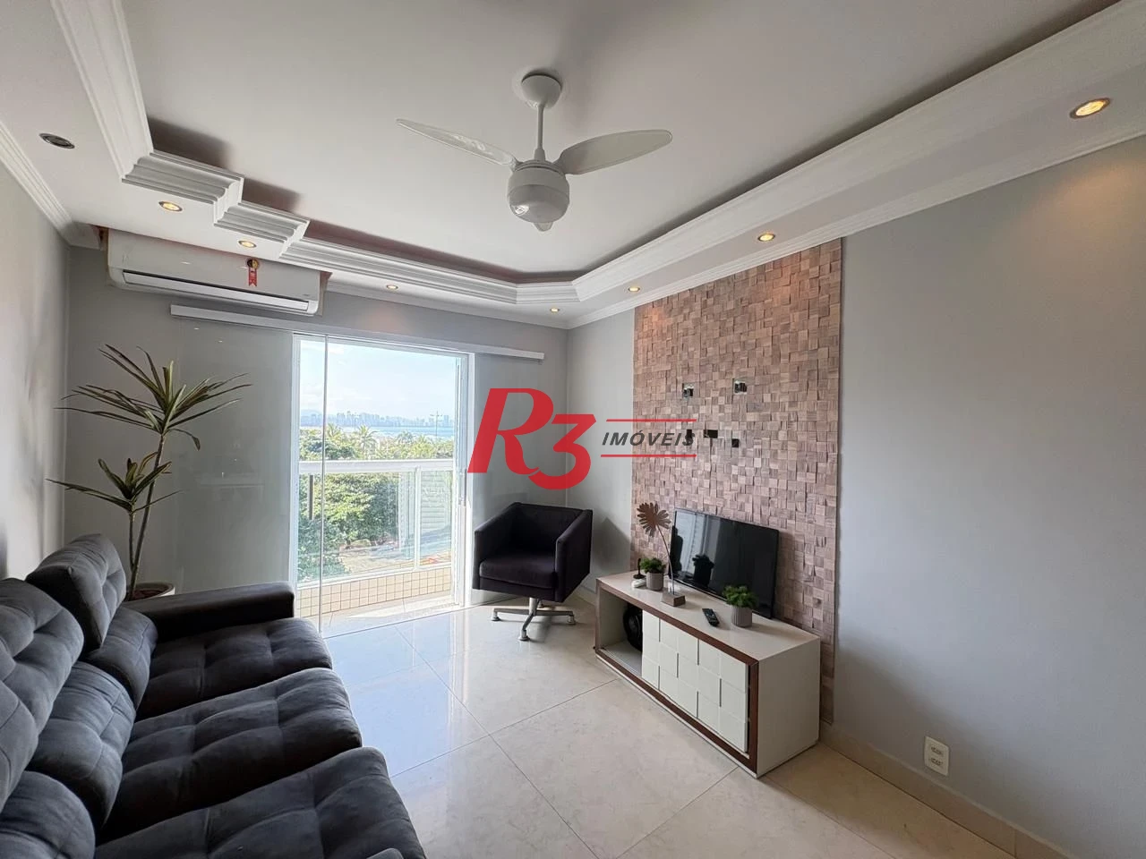 Apartamento para alugar, 54 m² por R$ 4.000,02/mês - José Menino - Santos/SP