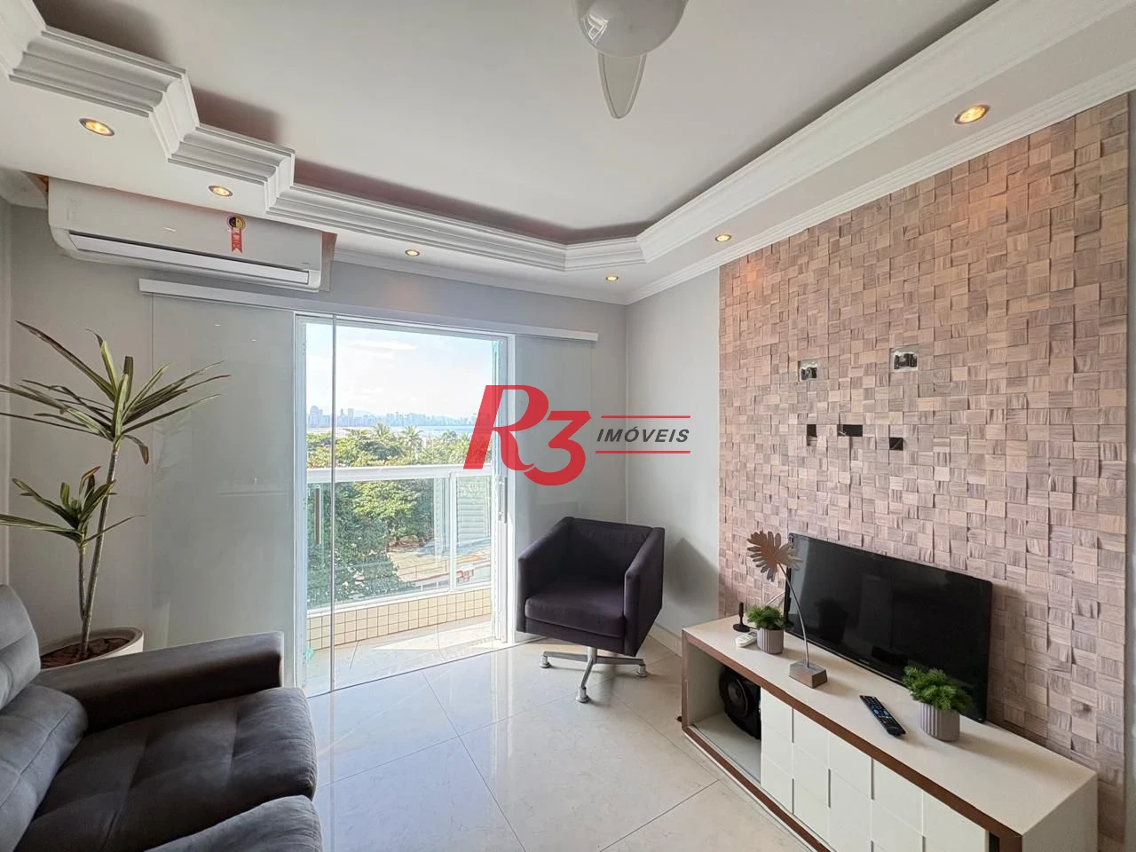 Apartamento para alugar, 54 m² por R$ 4.000,02/mês - José Menino - Santos/SP