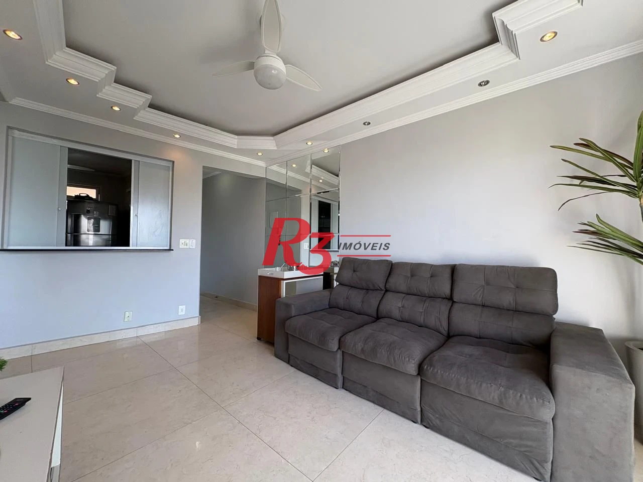 Apartamento para alugar, 54 m² por R$ 4.000,02/mês - José Menino - Santos/SP