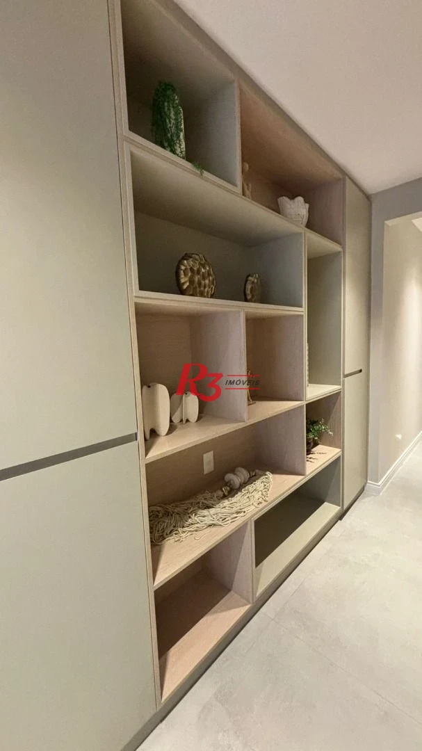 Apartamento com 3 dormitórios para alugar, 214 m² por R$ 25.000,00/mês - Boqueirão - Santos/SP