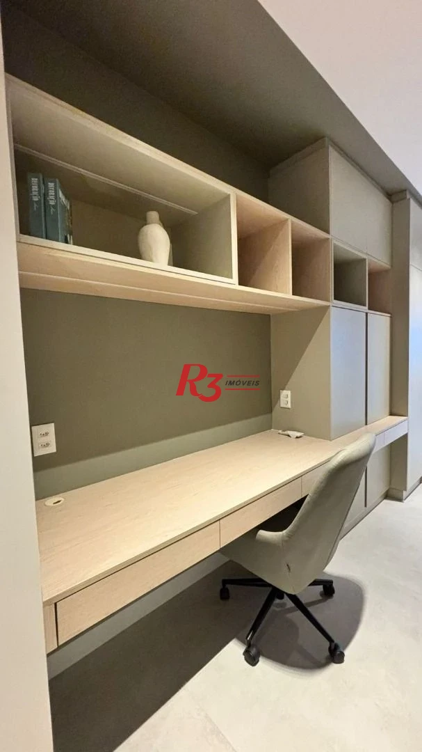 Apartamento com 3 dormitórios para alugar, 214 m² por R$ 25.000,00/mês - Boqueirão - Santos/SP