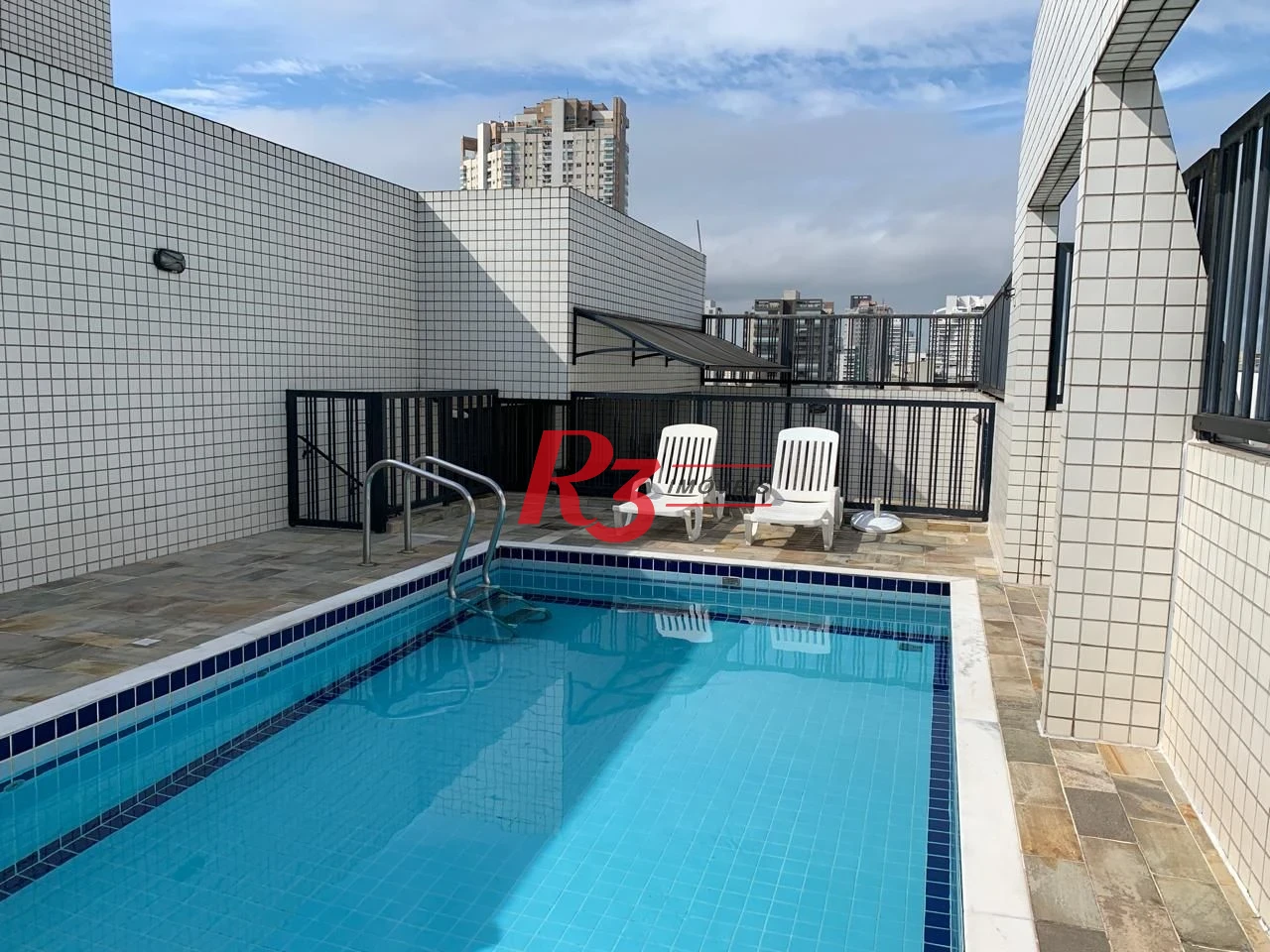 Apartamento com 3 dormitórios à venda, 104 m² por R$ 1.150.000,00 - Boqueirão - Santos/SP
