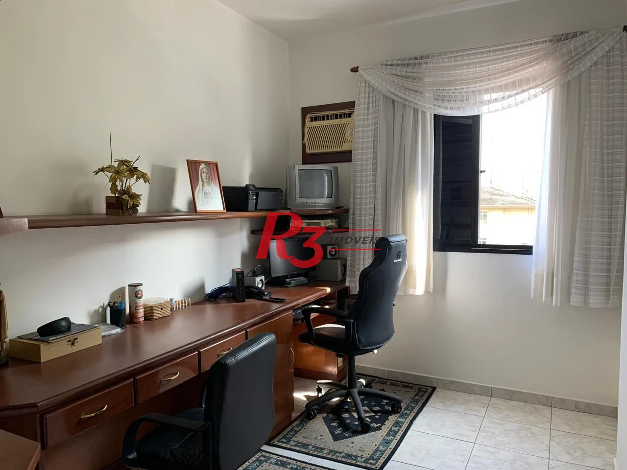 Apartamento com 3 dormitórios à venda, 104 m² por R$ 1.150.000,00 - Boqueirão - Santos/SP