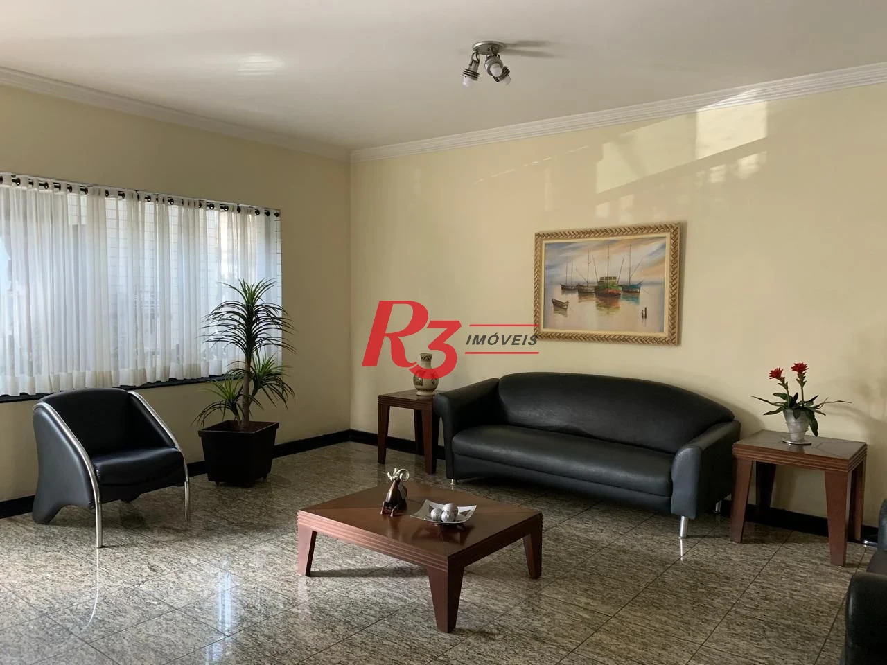 Apartamento com 3 dormitórios à venda, 104 m² por R$ 1.150.000,00 - Boqueirão - Santos/SP