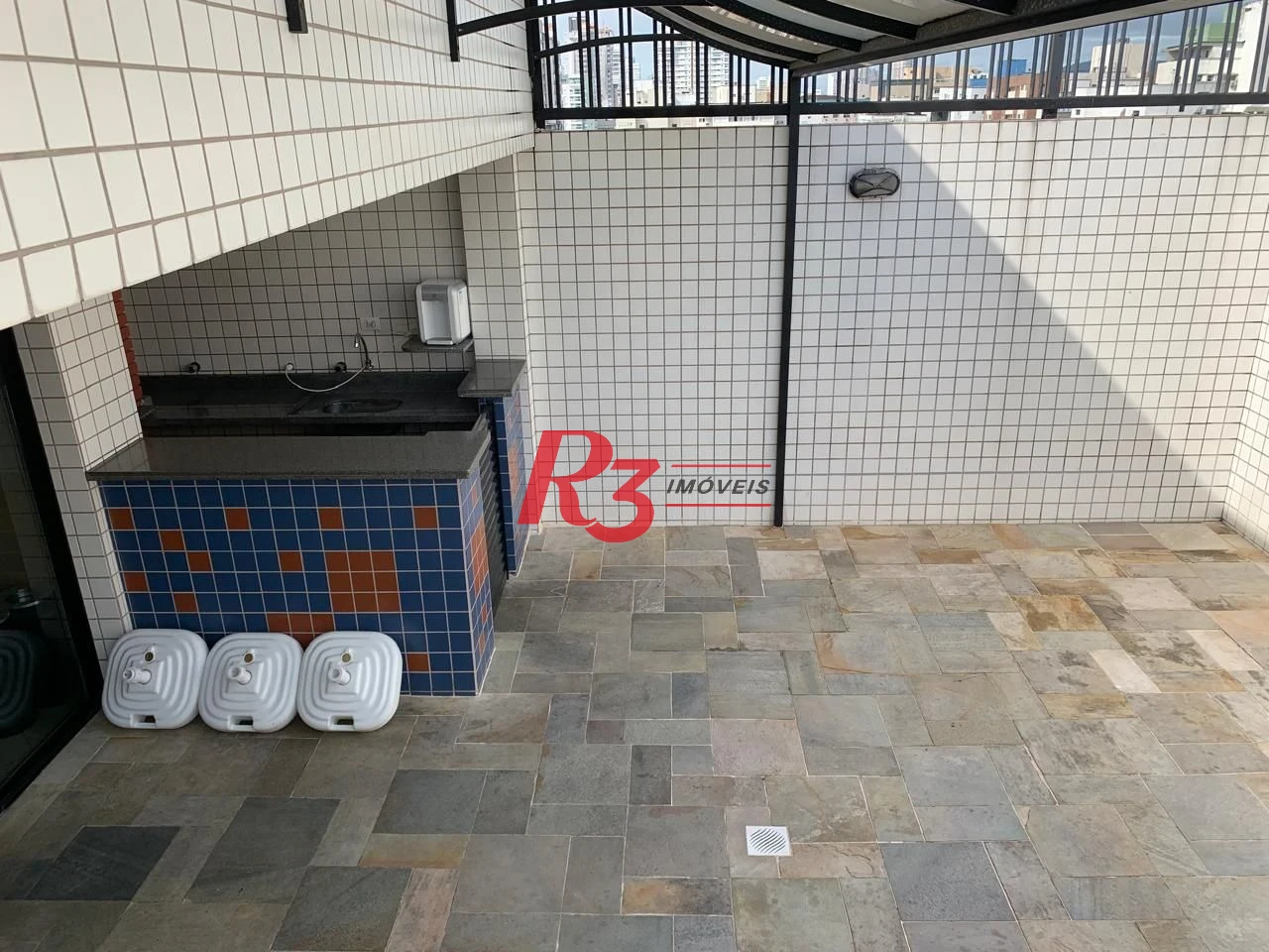 Apartamento com 3 dormitórios à venda, 104 m² por R$ 1.150.000,00 - Boqueirão - Santos/SP