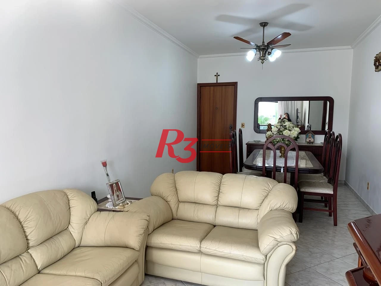 Apartamento com 3 dormitórios à venda, 104 m² por R$ 1.150.000,00 - Boqueirão - Santos/SP