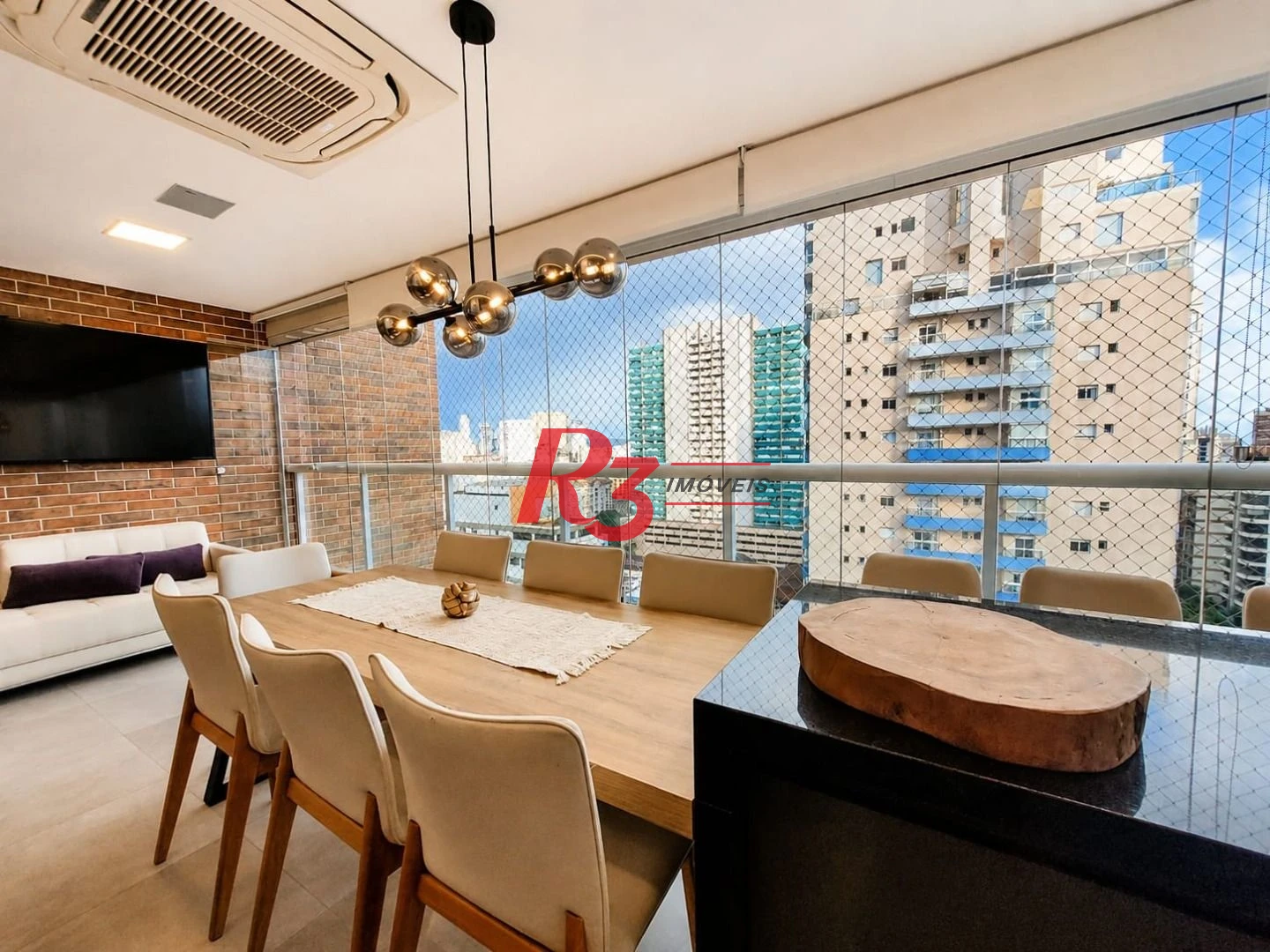 Apartamento com 3 dormitórios à venda, 127 m² por R$ 2.130.000,00 - Boqueirão - Santos/SP