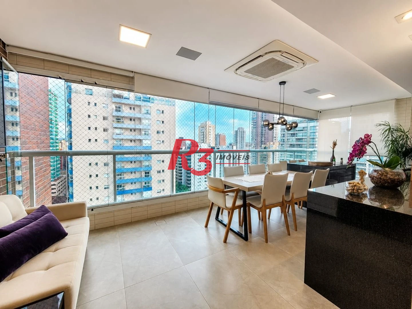 Apartamento com 3 dormitórios à venda, 127 m² por R$ 2.130.000,00 - Boqueirão - Santos/SP