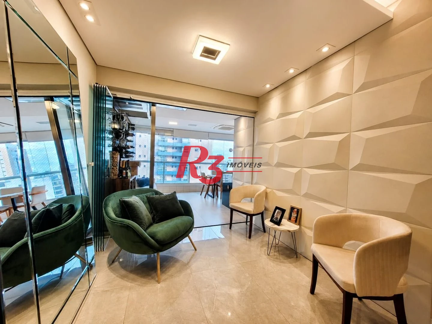 Apartamento com 3 dormitórios à venda, 127 m² por R$ 2.130.000,00 - Boqueirão - Santos/SP