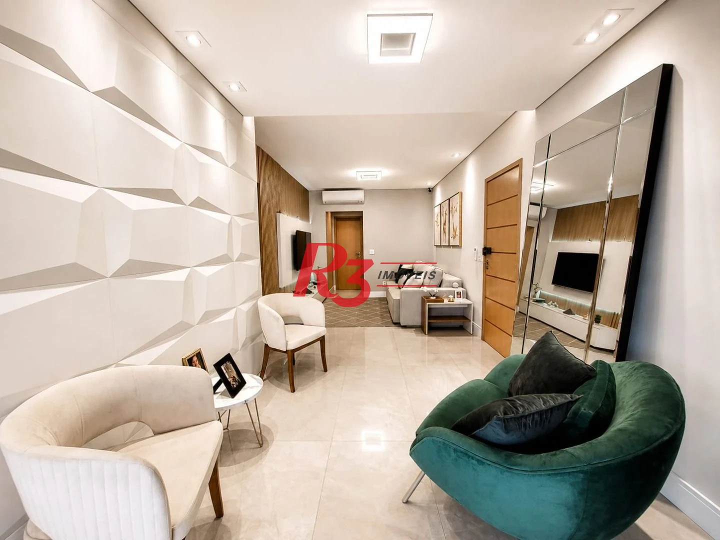 Apartamento com 3 dormitórios à venda, 127 m² por R$ 2.130.000,00 - Boqueirão - Santos/SP