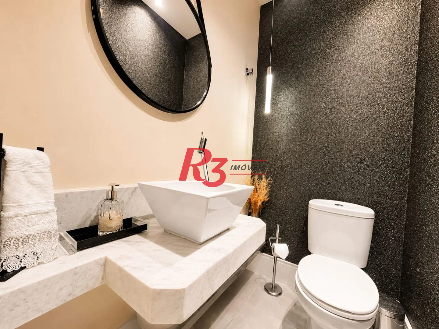 Apartamento com 3 dormitórios à venda, 127 m² por R$ 2.130.000,00 - Boqueirão - Santos/SP
