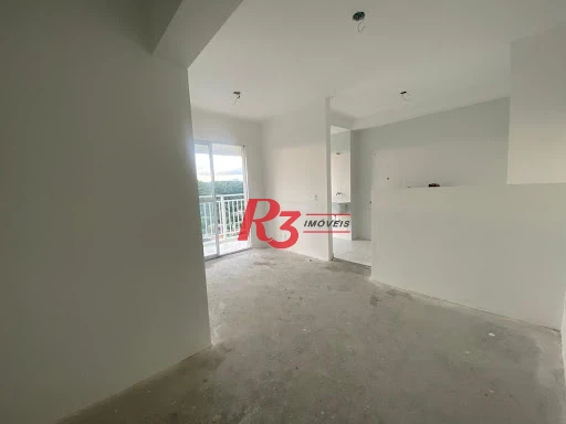 Apartamento com 2 dormitórios à venda, 52 m² por R$ 350.000,00 - Morro de Nova Cintra - Santos/SP