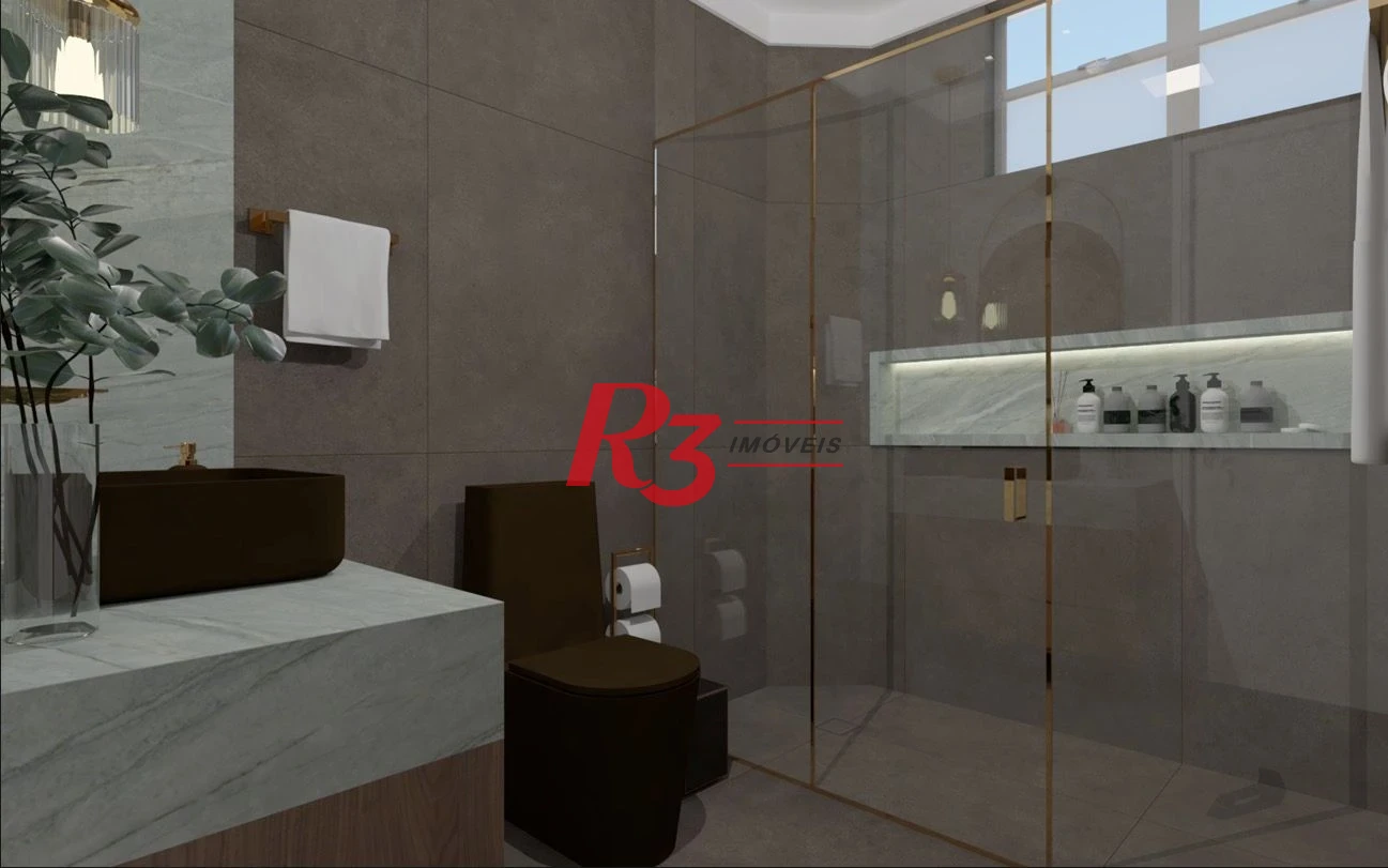 Apartamento com 1 dormitório à venda, 40 m² por R$ 700.000,00 - Ponta da Praia - Santos/SP