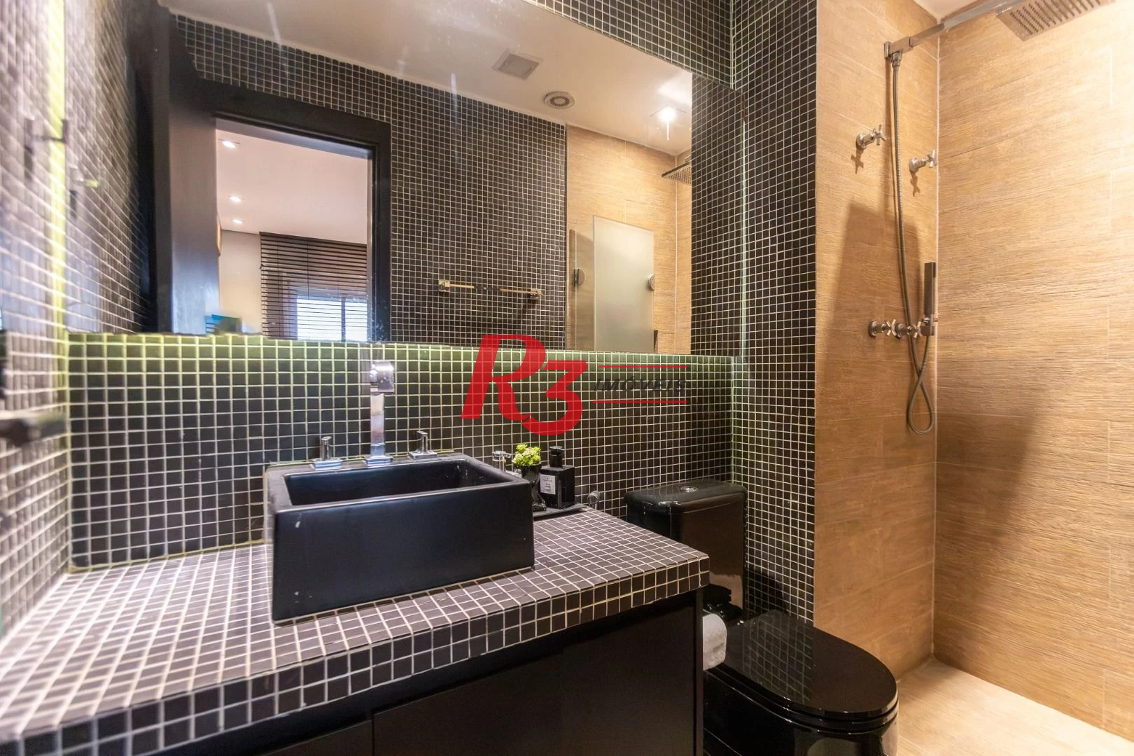Apartamento com 1 dormitório para alugar, 47 m² por R$ 5.300,00/mês - Boqueirão - Santos/SP