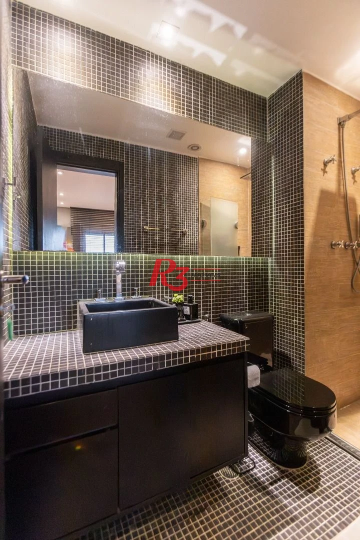 Apartamento com 1 dormitório para alugar, 47 m² por R$ 5.300,00/mês - Boqueirão - Santos/SP