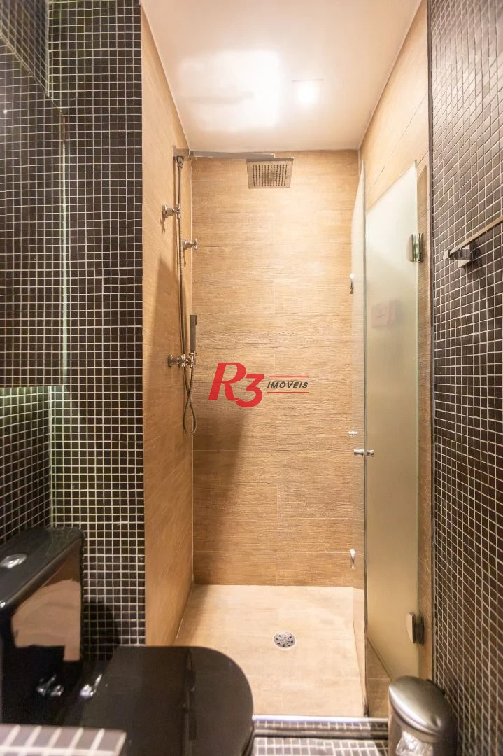 Apartamento com 1 dormitório para alugar, 47 m² por R$ 5.300,00/mês - Boqueirão - Santos/SP