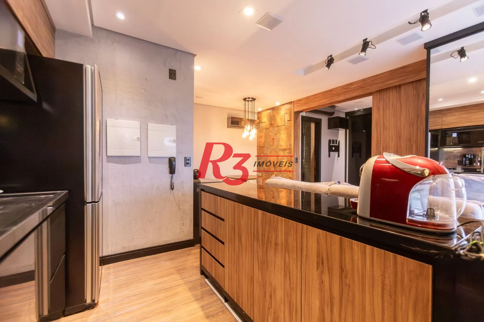 Apartamento com 1 dormitório para alugar, 47 m² por R$ 5.300,00/mês - Boqueirão - Santos/SP