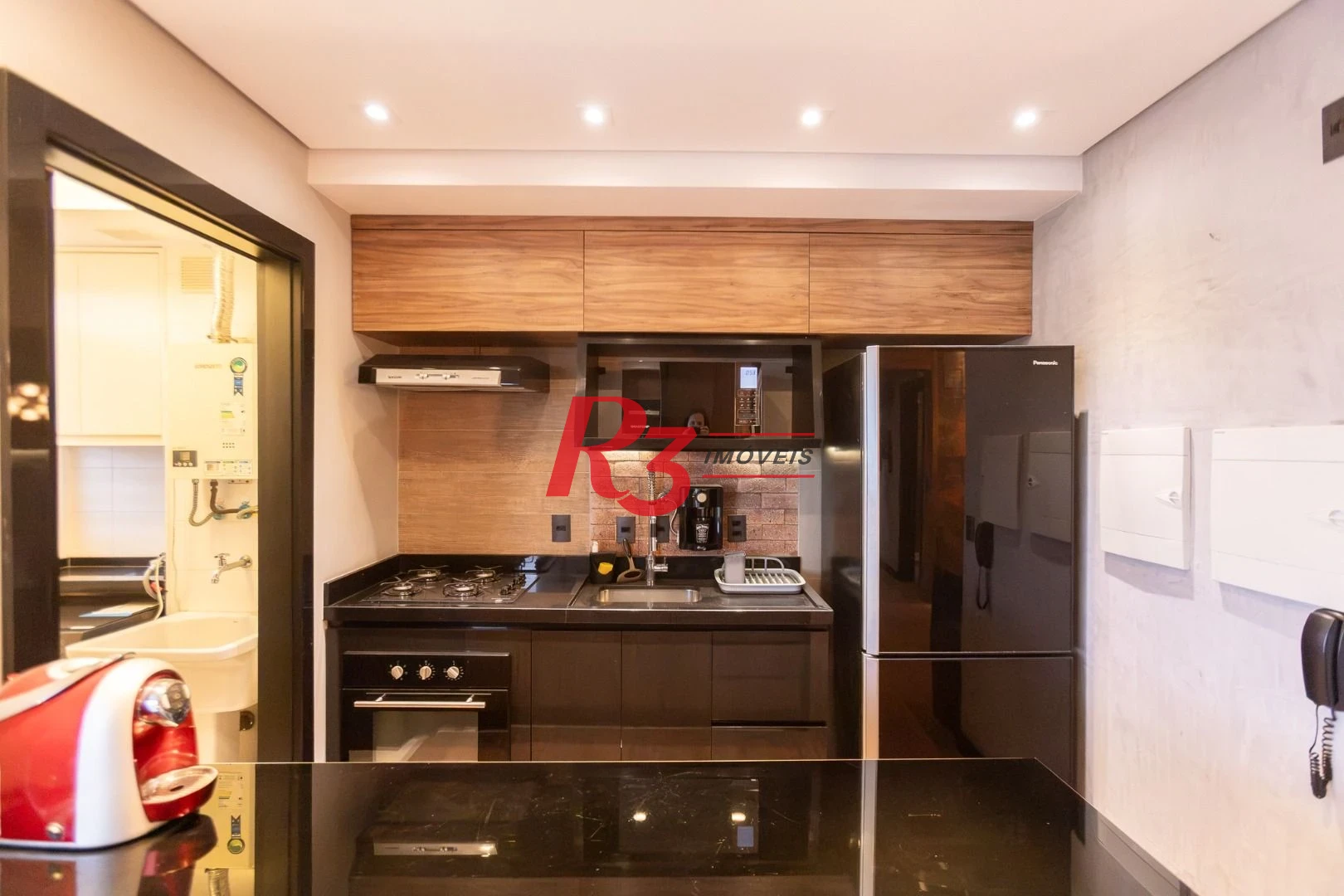 Apartamento com 1 dormitório para alugar, 47 m² por R$ 5.300,00/mês - Boqueirão - Santos/SP